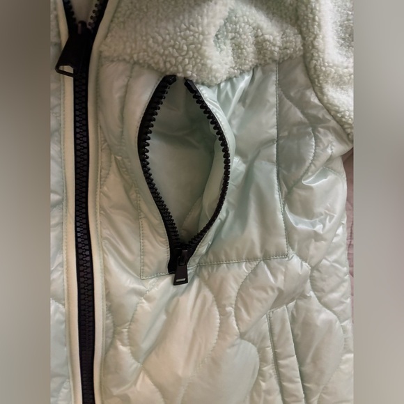 Koolaburra By UGG Jacket Size M Ladies Mint Green Coat Zip-Up NEW Puffer Medium! - Picture 13 of 14